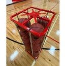 Bison SpaceSaver Lockable Vertical Ball Carts