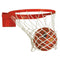 Bison Baseline Collegiate 180° Competition Breakaway Basketball Goal for 42" Boards