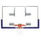 Bison 42" x 72" Short Glass Conversion Extended Life Basketball Backboard BA42XLC