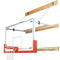 Bison 8'-12' Stationary Competition Basketball Hoop Package PKG82STRG