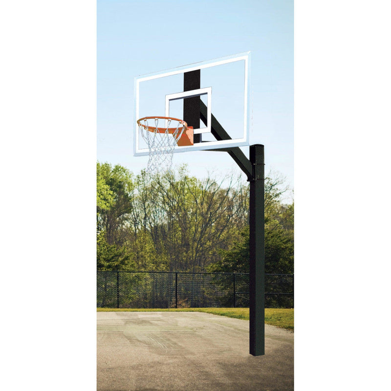 Bison Ultimate Jr. Unbreakable Polycarbonate Playground Basketball Hoop System PR18