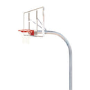 Bison 5-9/16" Mega Duty 42" x 72" Unbreakable Polycarbonate Playground Basketball Hoop System PR74