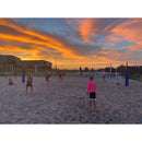 Bison Match Point Competition Outdoor Volleyball Complete System