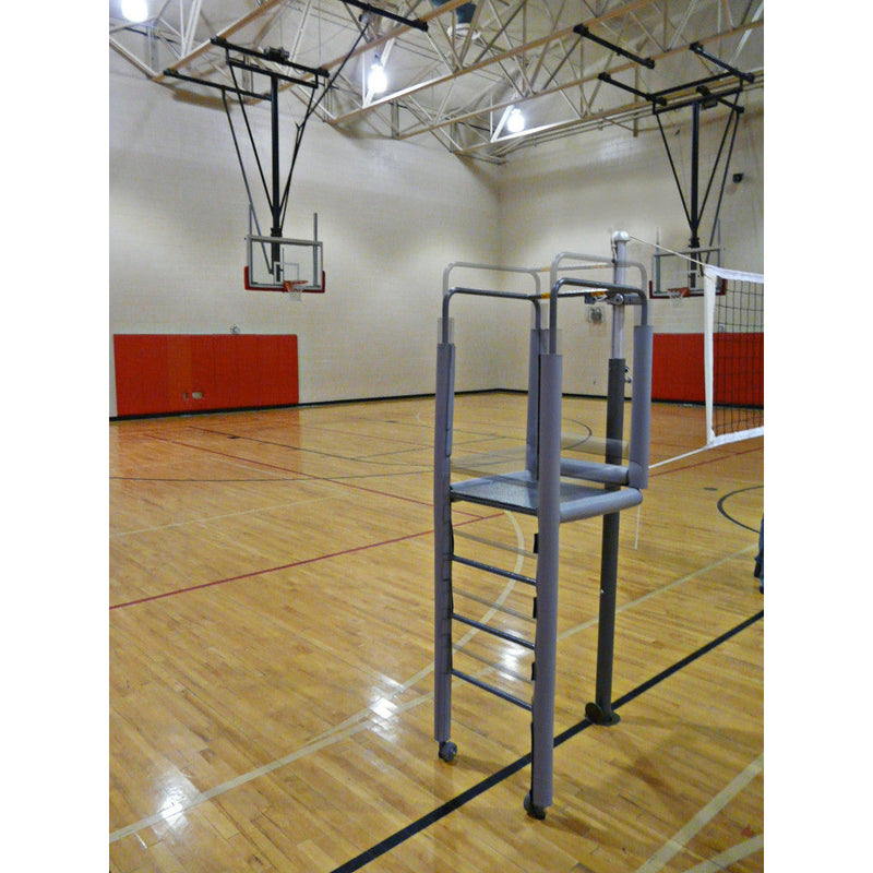 Bison Adjustable Height Clamp-on Volleyball Officials Platform with Padding