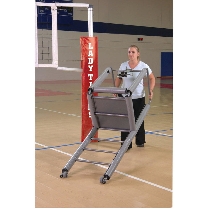 Bison Adjustable Height Clamp-on Volleyball Officials Platform with Padding VB73A