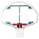 Bison 39" x 54" Fan-Shaped Extended Life Competition Glass Basketball Backboard BA44XL