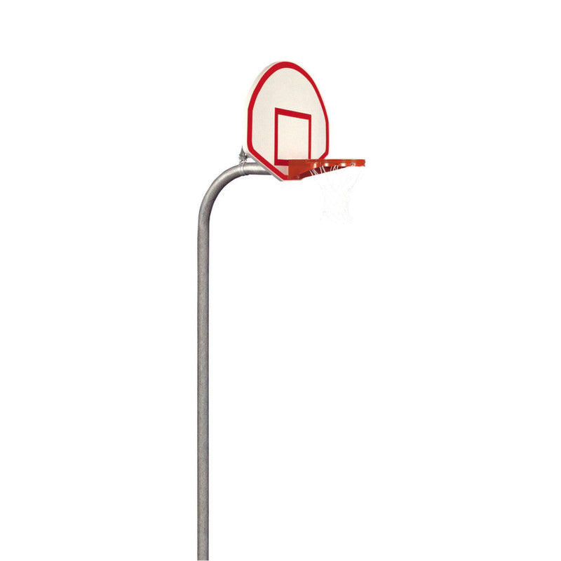 Bison 4-1/2" Heavy Duty Steel Fan Playground Basketball System