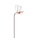 Bison 4-1/2" Heavy Duty Glass Rectangle Playground Basketball Hoop System PR70G