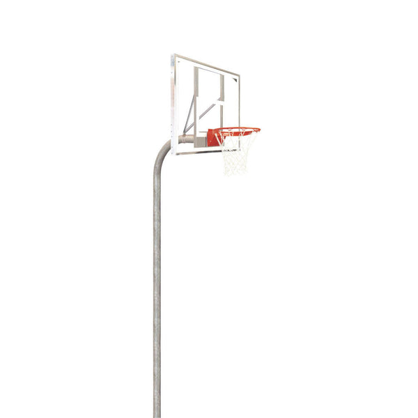 Bison 4-1/2" Heavy Duty Polycarbonate Rectangle Playground Basketball System