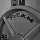 Scratch and Dent - 245 LB Set Cast Iron Olympic Plates - FINAL SALE