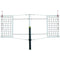 First Team Astro 3 1/2" Aluminum Competition Volleyball Net System