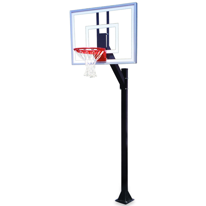 First Team Legacy In-Ground Fixed Height Basketball Goal