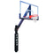 In-Ground Fixed Height Basketball Hoop, Legend by First Team