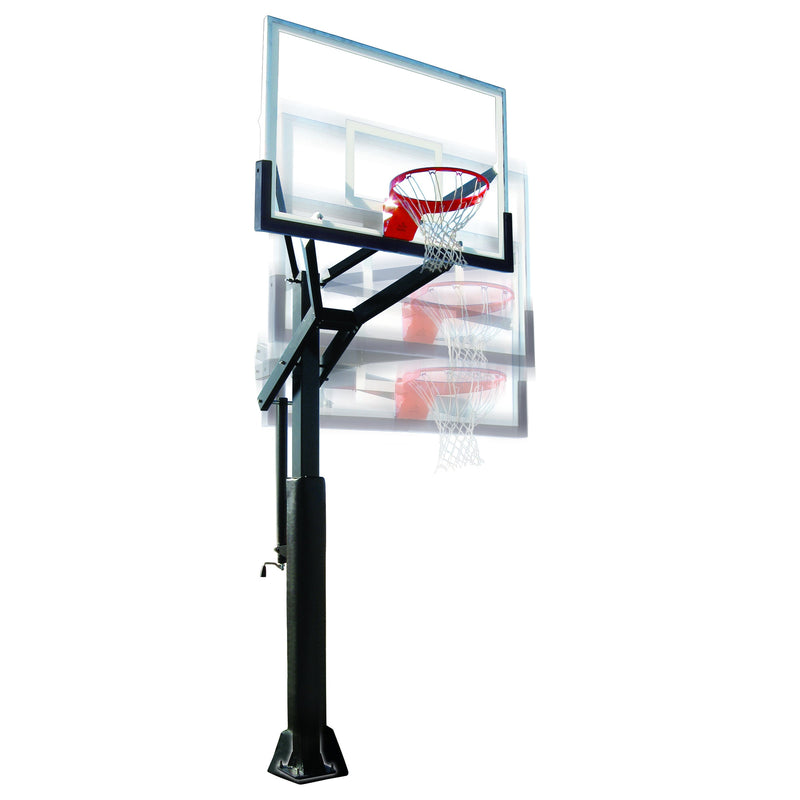 In-Ground Adjustable Basketball Hoop, First Team Powerhouse 5