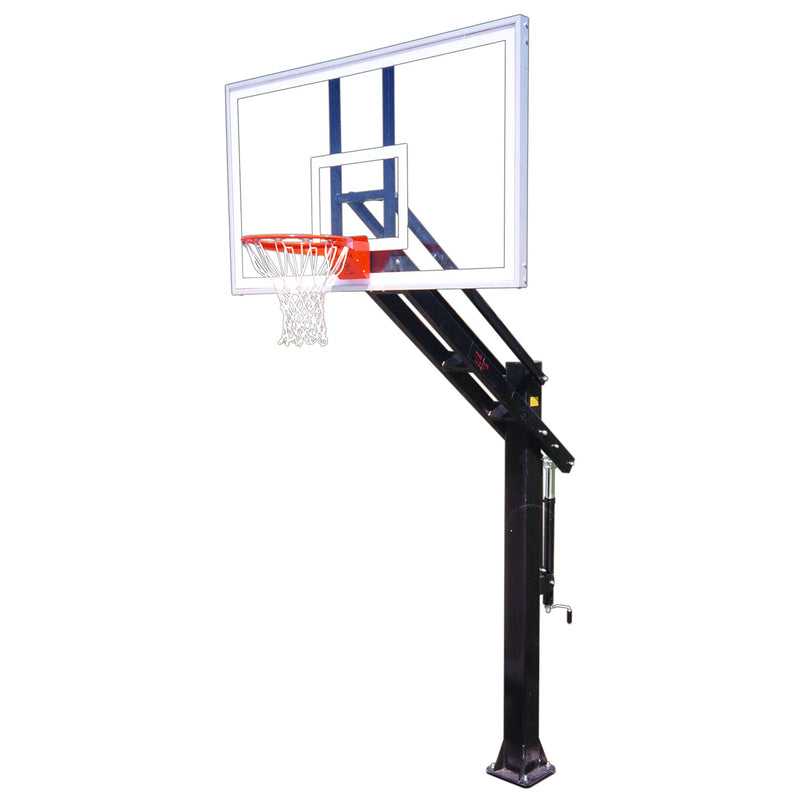 First Team Titan In-Ground Adjustable Basketball Goal