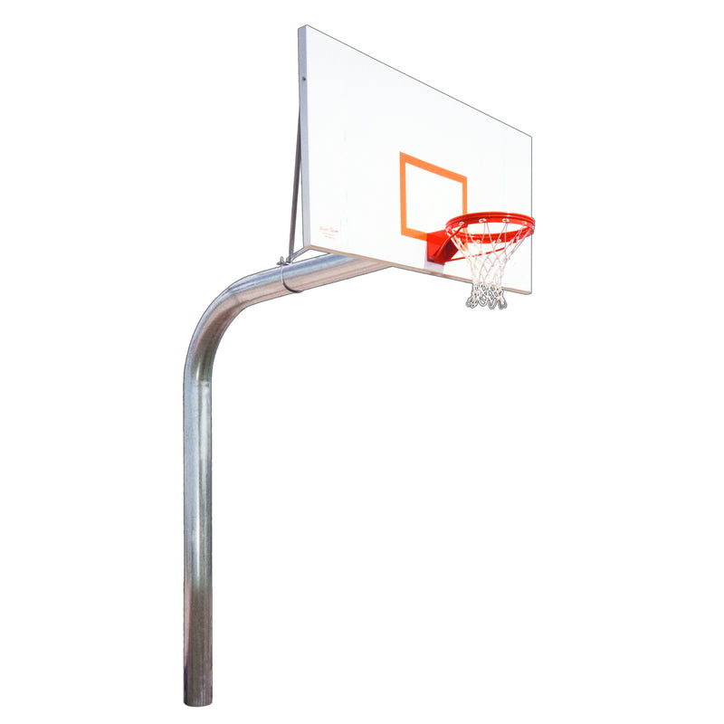 Tyrant In-Ground Fixed Height Basketball Hoop by First Team