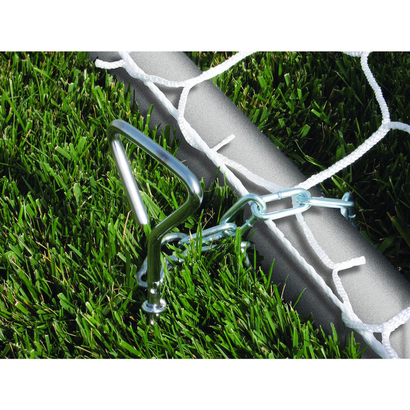 First Team World Class 40 Round Aluminum Fixed Soccer Goal