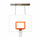 First Team FoldaMount46 Aggressor Side Folding Wall Mounted Basketball System