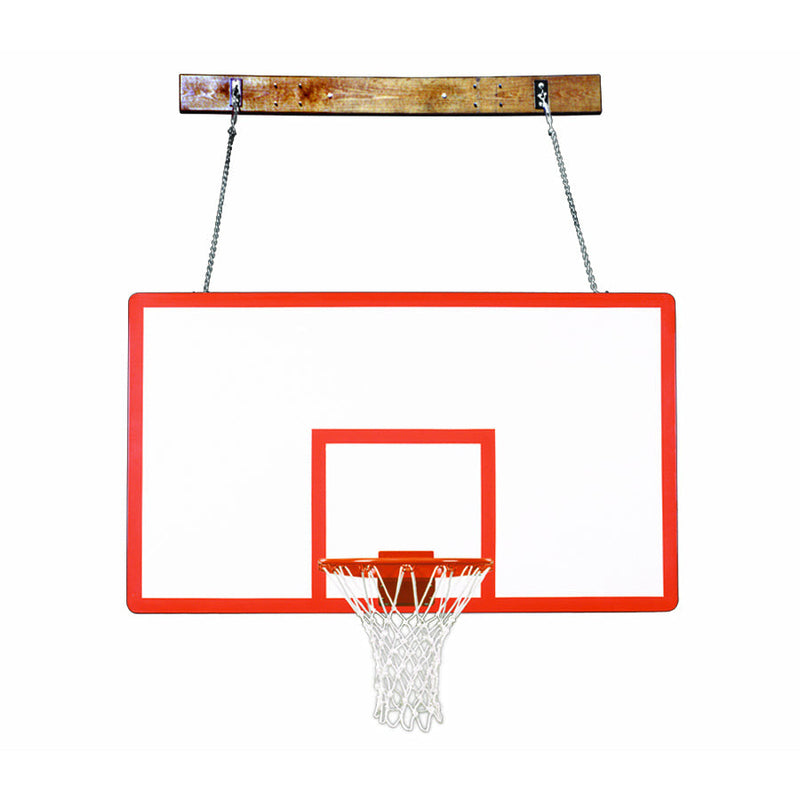 First Team FoldaMount46 Performance Side Folding Wall Mounted Basketball System