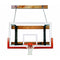 First Team FoldaMount46 Victory Side Folding Wall Mounted Basketball System