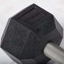 Straight Stainless Steel Hex Dumbbells