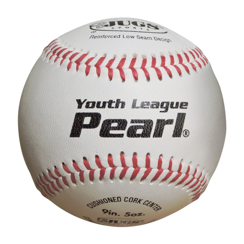 Jugs Big Blue Bucket 6 Dozen Youth League Pearls Baseballs