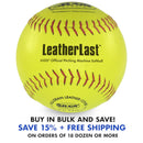 Jugs Bucket of 2 Dozen LeatherLast Softballs