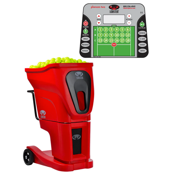 Lobster Phenom® Two Tennis Ball Machine