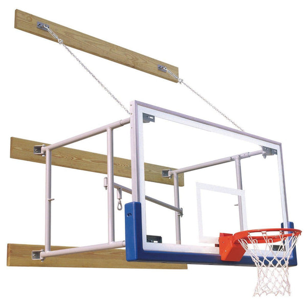 Bison 4'-6' Side Fold Competition Basketball Package