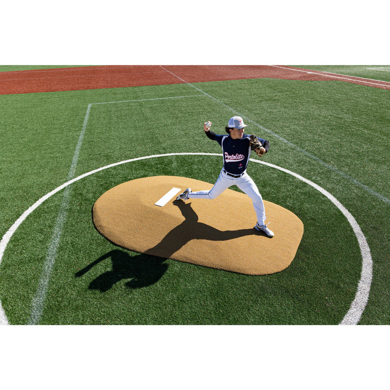 Portolite Baseball 8" One-Piece Game Mound