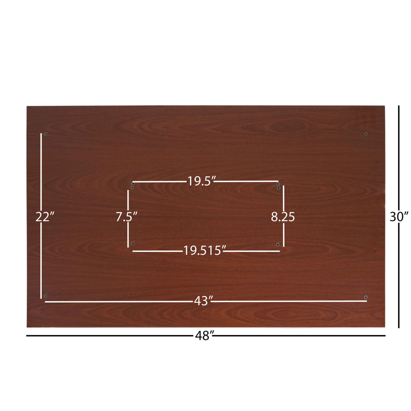 Scratch and Dent, Universal Desk Top - 30-in. x 48-in. Wood