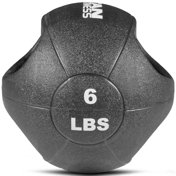 Scratch and Dent - 6lb Dual Grip Medicine Ball - FINAL SALE