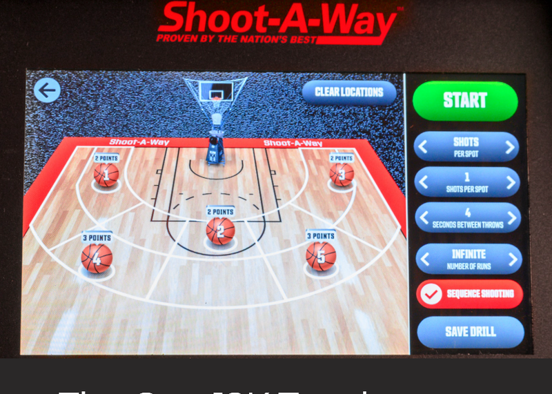 Shoot-A-Way The Gun 12k Basketball Shooting Machine