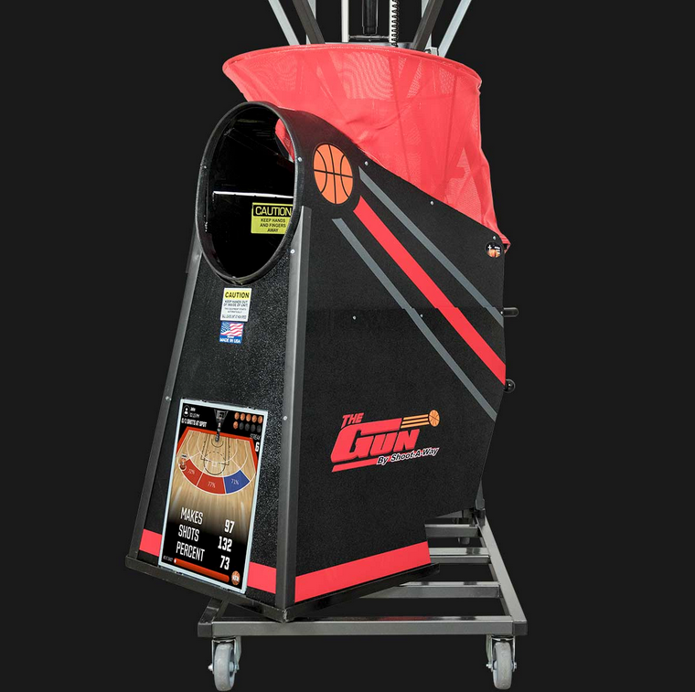 Shoot-A-Way The Gun 12k Basketball Shooting Machine