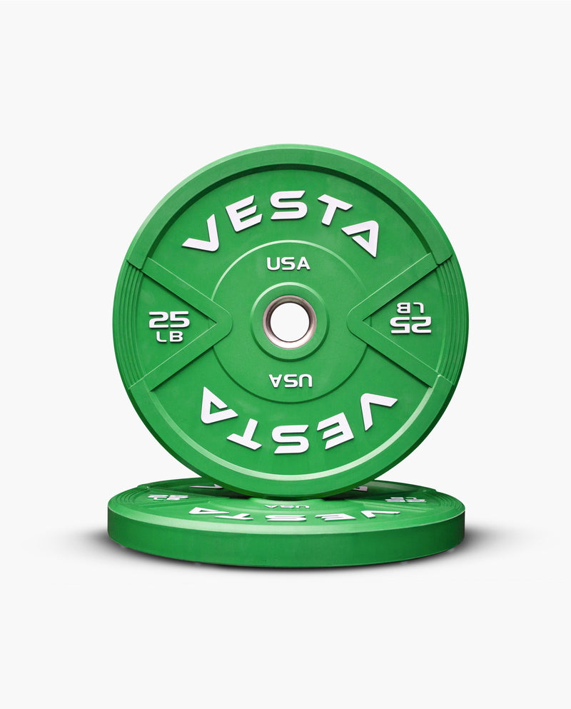 Colored Bumper Plates 25lb