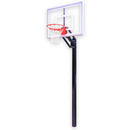 First Team Champ II In Ground Adjustable Basketball System