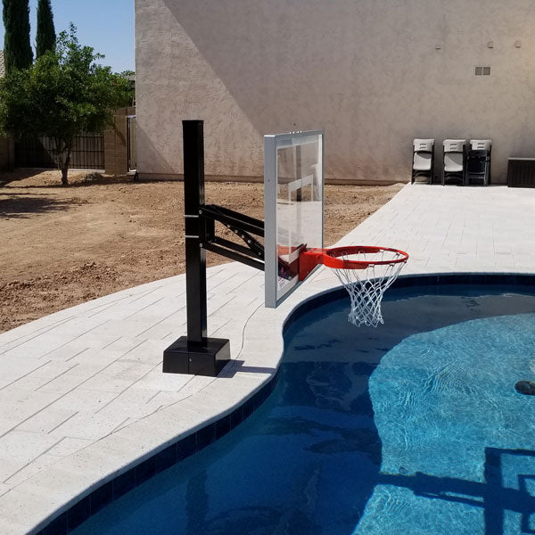 First Team HydroChamp II Adjustable Poolside Basketball System