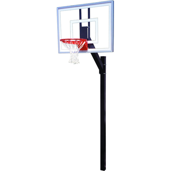 First Team Legacy III In Ground Fixed Height Basketball System