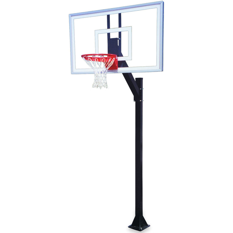 First Team Legacy Nitro-BP In Ground Fixed Height Basketball System