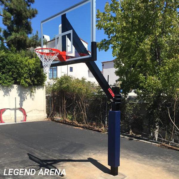 First Team Legend Arena-BP In Ground Fixed Height Basketball System