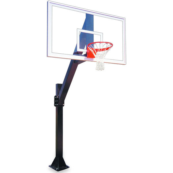 First Team Legend Supreme-BP In Ground Fixed Height Basketball System