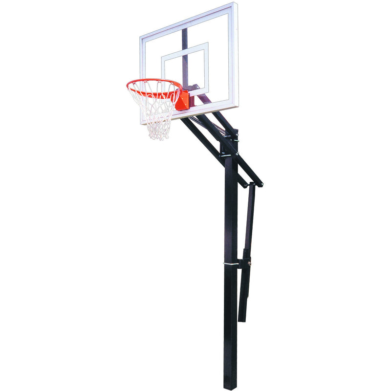 First Team Slam II In Ground Adjustable Basketball System