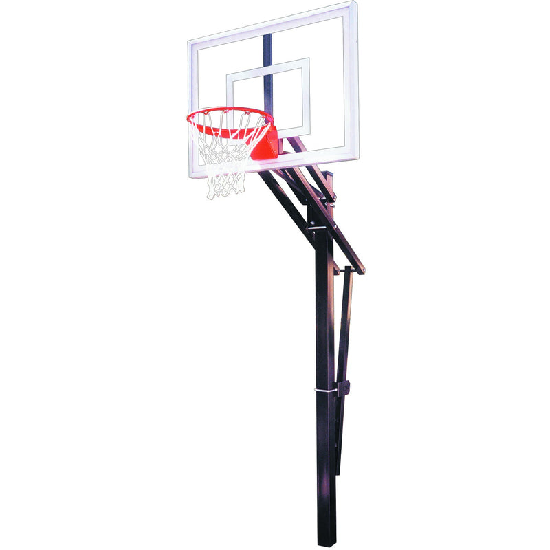 First Team Slam III In Ground Adjustable Basketball System