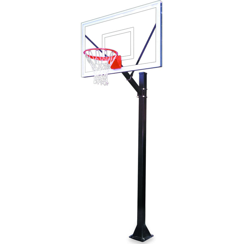 First Team Sport Select-BP In Ground Fixed Height Basketball System