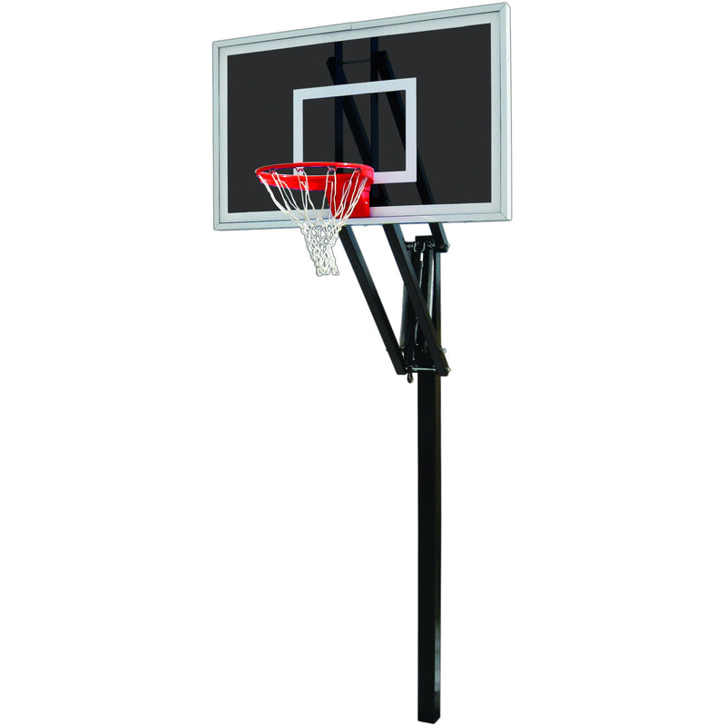 First Team Vector Eclipse In Ground Adjustable Basketball System